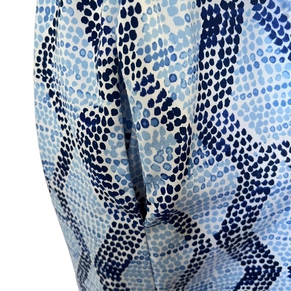 Liz Claiborne Petite | Blue and Print Dress - Picture 6 of 7